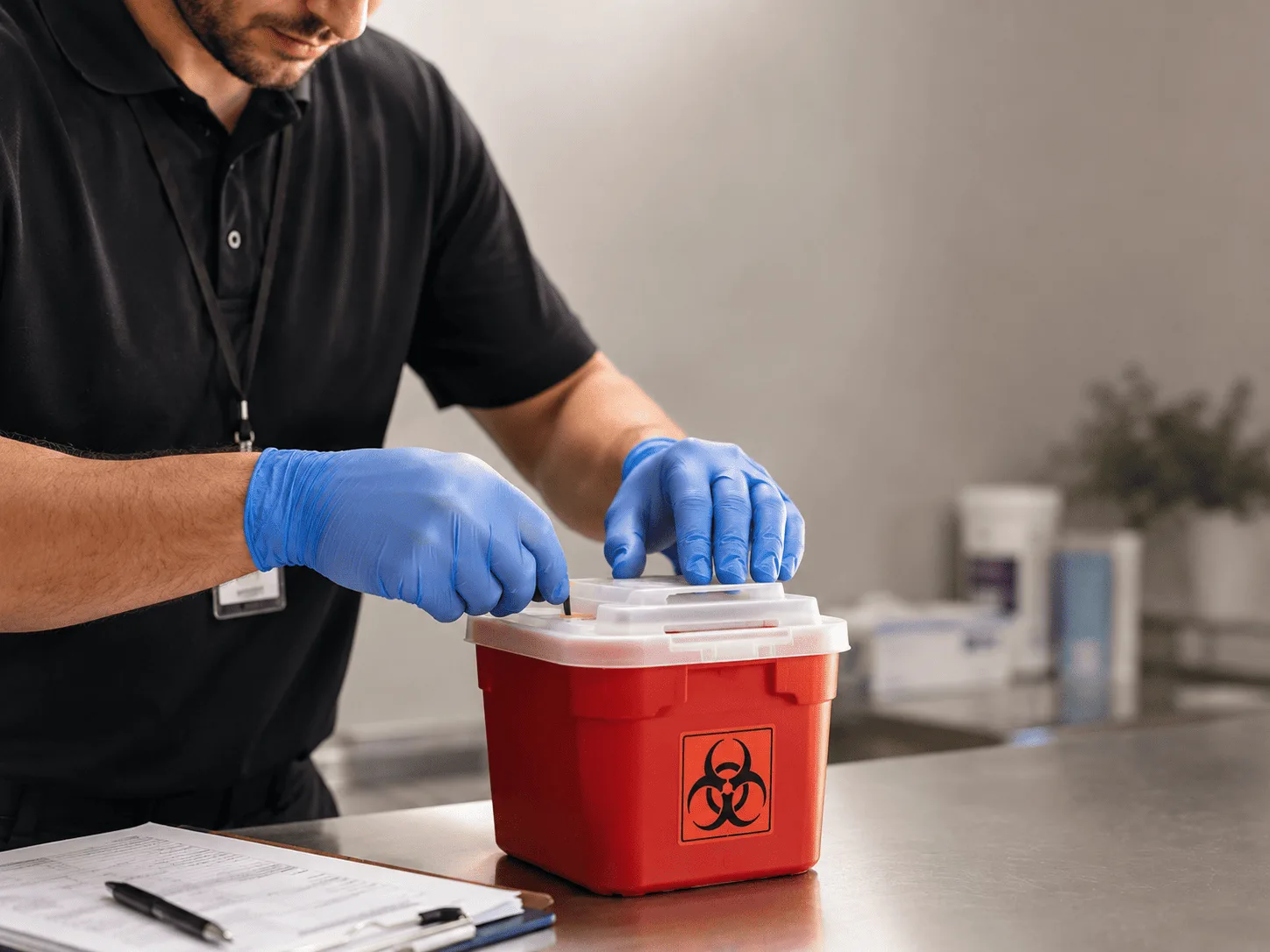 Why choose Sharps Waste Disposal in Luverne, ND